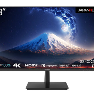 JN-IPS2802UHDR液晶ディスプレイ/28型/3840×2160/HDMI×2、DP×1/ブラック/スピーカー：有㈱ＪＡＰＡＮＮＥＸＴ