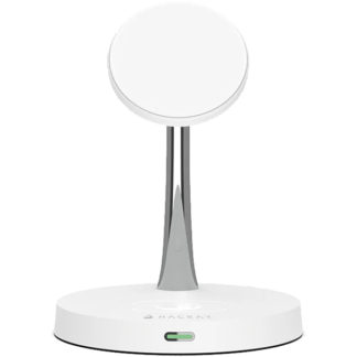 HRT269CWH<BR>Hacray 4in1マグネット式マルチ充電スタンド ホワイト<BR>㈱ロア・インターナショナル