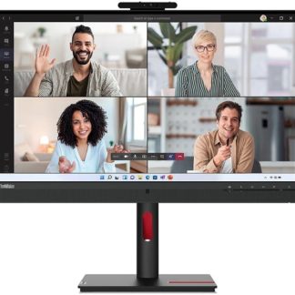 63D6UAR3JP<BR>ThinkVision T27hv-30 （27型/2560×1440/DisplayPort x2、HDMI x1、USB Type-C x1/黒/ステレオスピーカー(内蔵) (5Wx2)）<BR>レノボ・ジャパン（同）