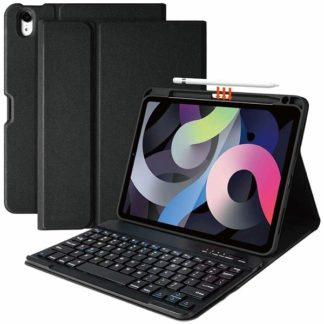 MDS-BTKCIPA4BK2<BR>iPad Air（第5・4世代）10.9対応 ワイヤレスキーボード付きケース（JP) ブラック<BR>㈱エムディーエス