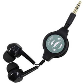 MDS-EPCR01BK<BR>ステレオイヤホン（カナルタイプ）リール式<BR>㈱エムディーエス