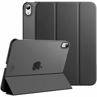 MDS-HCIP109G10FLBK<BR>iPad 10.9（第10世代）専用 背面クリアフラップケース ブラック<BR>㈱エムディーエス