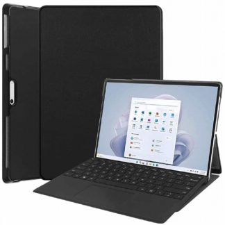 MDS-HCSFP9FLBK<BR>Microsoft Surface Pro 9対応 フラップケース ブラック<BR>㈱エムディーエス
