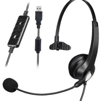 MDS-HSUAKM01BKUSB接続 ノイズキャンセリングマイク付きヘッドセット（片耳タイプ） ブラック㈱エムディーエス