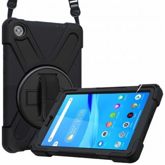 MDS-TSCLTM8G3BLTBK<BR>Lenovo Tab M8 3rd Gen対応 耐衝撃ケース ブラック<BR>㈱エムディーエス