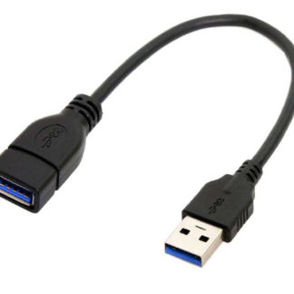 MDS-USBC002EBK<BR>USB3.0 延長ケーブル 20cm<BR>㈱エムディーエス