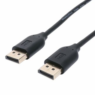 DP-S28/BK<BR>4K対応 DisplayPortケーブル スリムタイプ 2.8m<BR>㈱ミヨシ