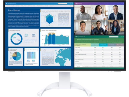 EV3240X-WT液晶ディスプレイ 31.5型/3840×2160/HDMI×2、DisplayPort、USB Type-C/ホワイト/スピーカー：ありＥＩＺＯ㈱