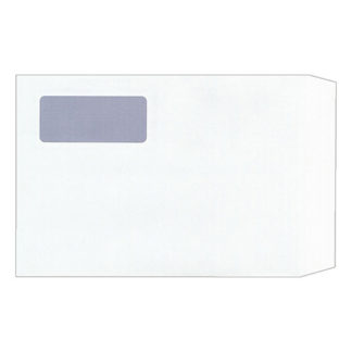 PA1372G<BR>窓付封筒(2面単票用) 1000枚<BR>ピーシーエー