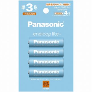 BK-3LCD/4H<BR>エネループライト 単3形 4本パック（お手軽モデル）<BR>パナソニック㈱（家電）