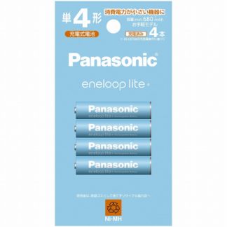 BK-4LCD/4H<BR>エネループライト 単4形 4本パック（お手軽モデル）<BR>パナソニック㈱（家電）