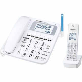 VE-GE18DL-Wコードレス電話機（子機1台付き）（ホワイト）パナソニック㈱（家電）