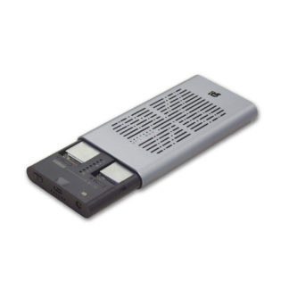 RS-ECM2-U32C<BR>USB3.2 Gen2x2 M.2 SSDケース（クローン機能搭載・NVMe 2台用）<BR>ラトックシステム㈱