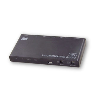 RS-HDSP2PA-4K4K60Hz/ダウンスケール対応 外部音声出力付 HDMI分配器（1入力2出力）ラトックシステム㈱