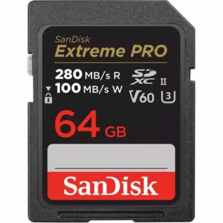 SDSDXEP-064G-JNJIP<BR>エクストリーム プロ SDXC UHS-II カード 64GB<BR>ウェスタンデジタル（サンディスク）