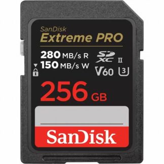 SDSDXEP-256G-JNJIP<BR>エクストリーム プロ SDXC UHS-II カード 256GB<BR>ウェスタンデジタル（サンディスク）