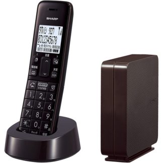 JD-SF3CL-Tデジタルコードレス電話機（子機1台タイプ） ブラウン系シャープ㈱