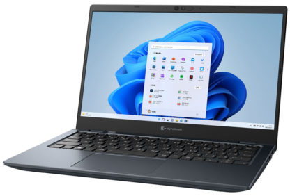 P1G8WPBLdynabook G8/W （Core i7-1360P/16GB/SSD・512GB/ODD無/Win11Home/365 Basic＋Office H&B 2021/13.3型/オニキスブルー）Ｄｙｎａｂｏｏｋ（Ｃｏｎｓ）