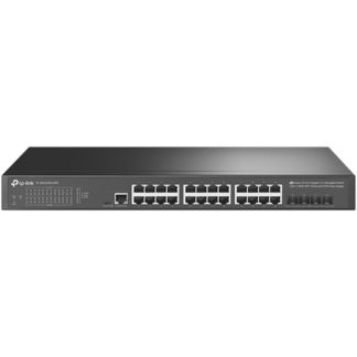 TL-SG3428X-UPS(UN)<BR>JetStream 24ポートギガビットL2+マネージドスイッチ（10GE SFP+スロット ×4&UPS搭載）<BR>ティーピーリンクジャパン㈱