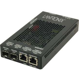 SGPAT1040-305-JP<BR>(2) 10/100/1000Base-T PoE+ (RJ-45) [100m] to (2) 100/1000Base-X Open SFP Slot<BR>Ｔｒａｎｓｉｔｉｏｎ　Ｎｅｔｗｏｒｋｓ
