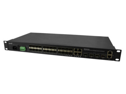 SM24DP4XA-JP(20) 100/1000Base-X SFP Slots + (4) 100/1000Base SFP/RJ-45 Combo Ports + (4) 1G/10GBase-X SFP+ SlotsＴｒａｎｓｉｔｉｏｎ　Ｎｅｔｗｏｒｋｓ