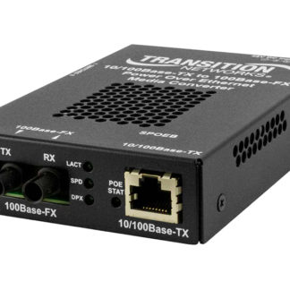 SPOEB1011-105-JP10/100Base-TX (RJ-45) [100m] to 100Base-FX 1300nm multimode (ST) [2km]Ｔｒａｎｓｉｔｉｏｎ　Ｎｅｔｗｏｒｋｓ