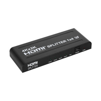 HMI01-04<BR>HDMIモニタ分配器/1入力4出力/延長対応<BR>㈱スペクトル