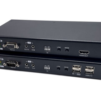 IP703-RX<BR>LANケーブル、光ケーブル両用KVM切替延長器（HDMIモニタ）/IP703シリーズ受信器<BR>㈱スペクトル