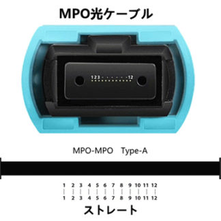 UFOS-C10-MP汎用MPOコネクタ光ファイバーケーブル（UFOS対応）/10.6m㈱スペクトル