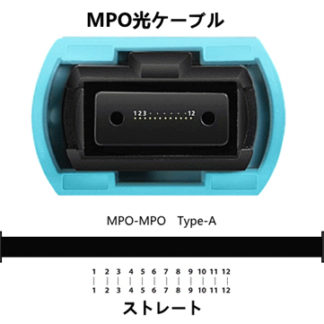 UFOS-C12-MP汎用MPOコネクタ光ファイバーケーブル（UFOS対応）/12.1m㈱スペクトル