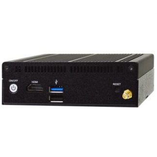 HBFBZ10-6412-T-AC<BR>Jetway 産業用小型ファンレスPC Elkhart Lake Intel Celeron J6412搭載 オンボード32GB eMMC TPM ACアダプタ付属<BR>Ｖ－ｎｅｔ　ＡＡＥＯＮ㈱