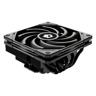 IS-55-BLACK<BR>Intel&AMD用 トップフローCPUクーラー<BR>㈱アイネックス