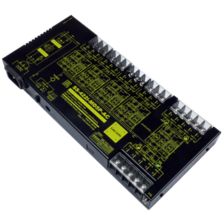 SS-422i-MD5P-AC<BR>RS-422 1：5分配器（AC90-250V仕様）【絶縁タイプ】［カスケード不要でマルチドロップ（CH2～5は送信データのみ）]端子台5P（M4）⇒端子台5P（M4）、端子台（M4）x4<BR>システムサコム工業㈱