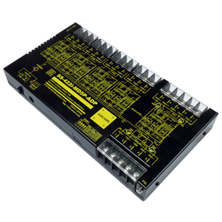 SS-422i-MD5P-ADP<BR>RS-422 1：5分配器（ACアダプタ仕様）【絶縁タイプ】［カスケード不要でマルチドロップ（CH2～5は送信データのみ）]端子台5P（M4）⇒端子台5P（M4）、端子台（M4）x4<BR>システムサコム工業㈱