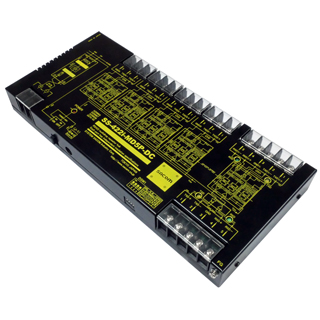 SS-422i-MD5P-DC<BR>RS-422 1：5分配器（DC10～32V仕様）【絶縁タイプ】［カスケード不要でマルチドロップ（CH2～5は送信データのみ）]端子台5P（M4）⇒端子台5P（M4）、端子台（M4）x4<BR>システムサコム工業㈱